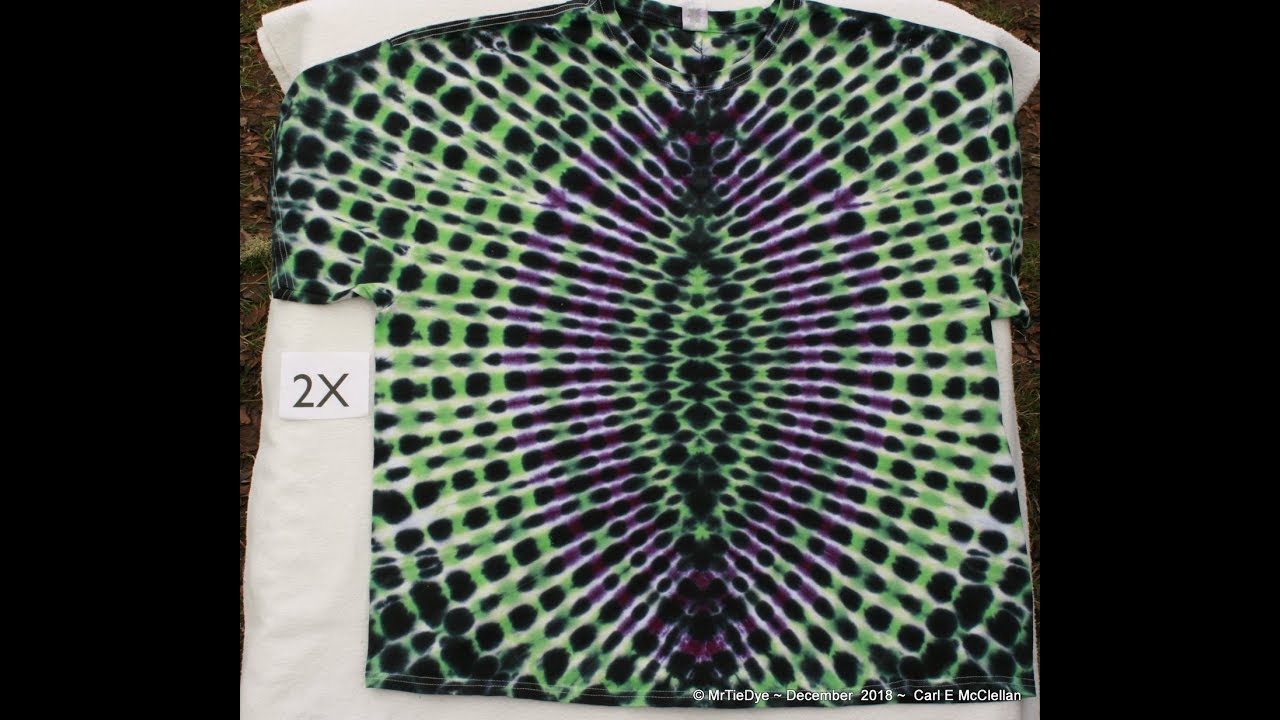 How to Tie Dye an Oval Vortex tee