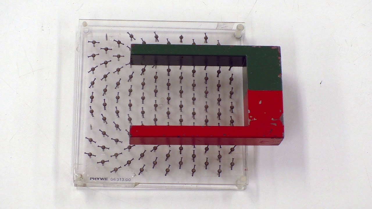 Physik Klasse 07 - Magnetismus: Magnetfelder von Stabmagnet und Hufeisenmagnet