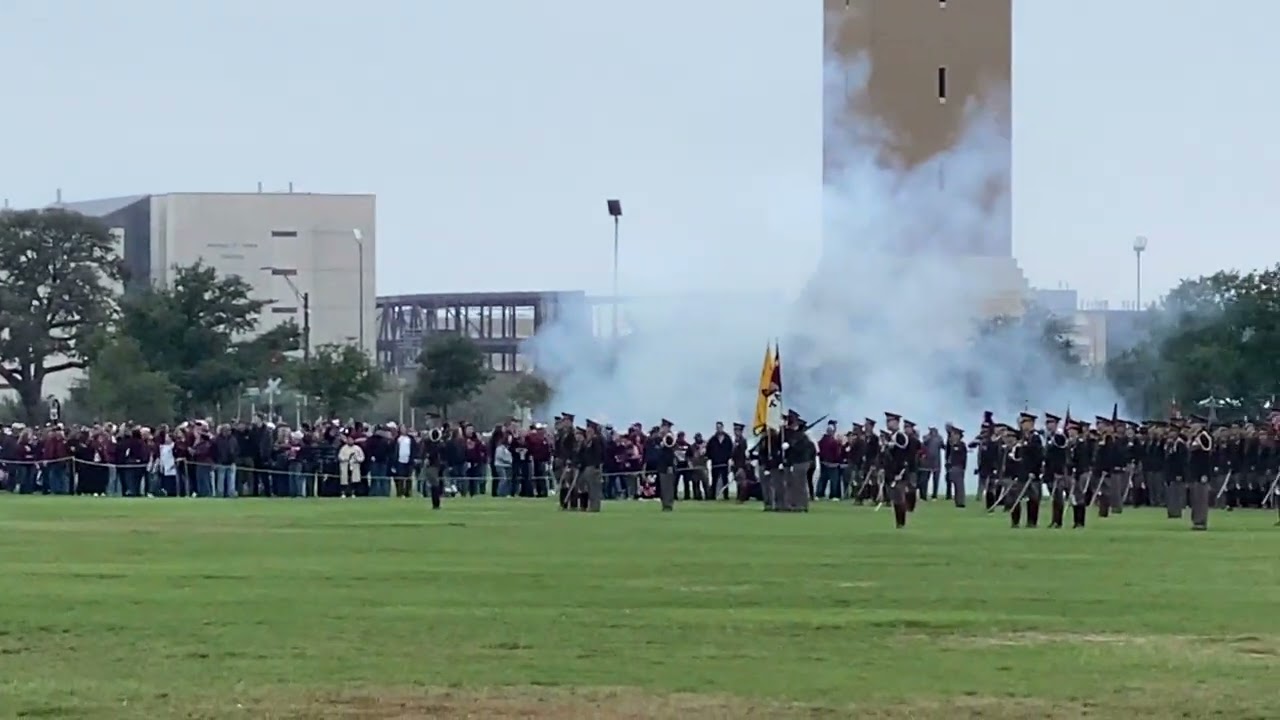 Texas Aggie Corps Of Cadets Veteran Review Miss State Game November 11, 2023 (Part One)