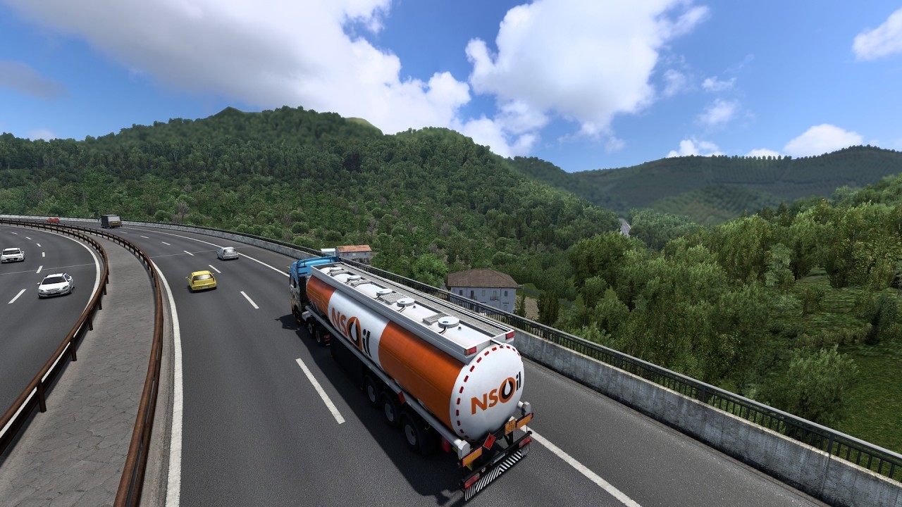 ETS2 - Episode 134 - Toulouse, France to Tekirdag, Turkey Part 4 - Crossing Slovenia