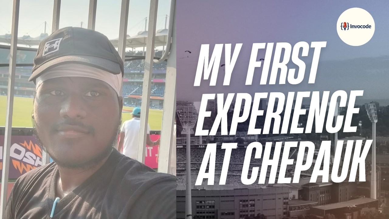 My First time Experience @ Chepauk | ASTROHARI | INVOCODE