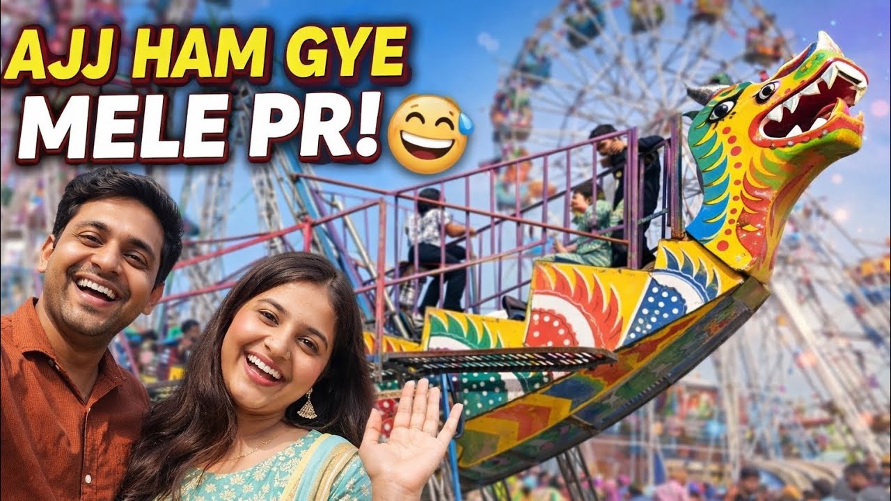 Ajj ham gye mele me 😁