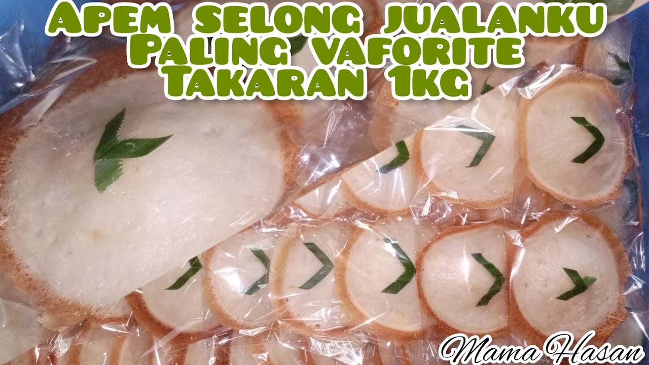 APEM SELONG TAKARAN 1KG TEPUNG BERSERAT,LEMBUT,LENTUR ANTI GAGAL @dapurmamahasan