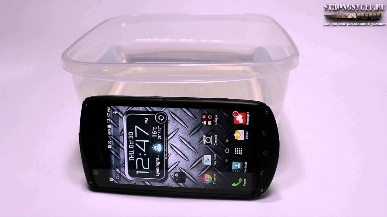 Kyocera Brigadier обзор и тестирование (review and test)