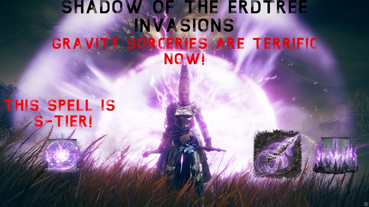 Elden Ring DLC PvP Invasions - Gravity Sorceries are SUPERIOR and FUN now!
