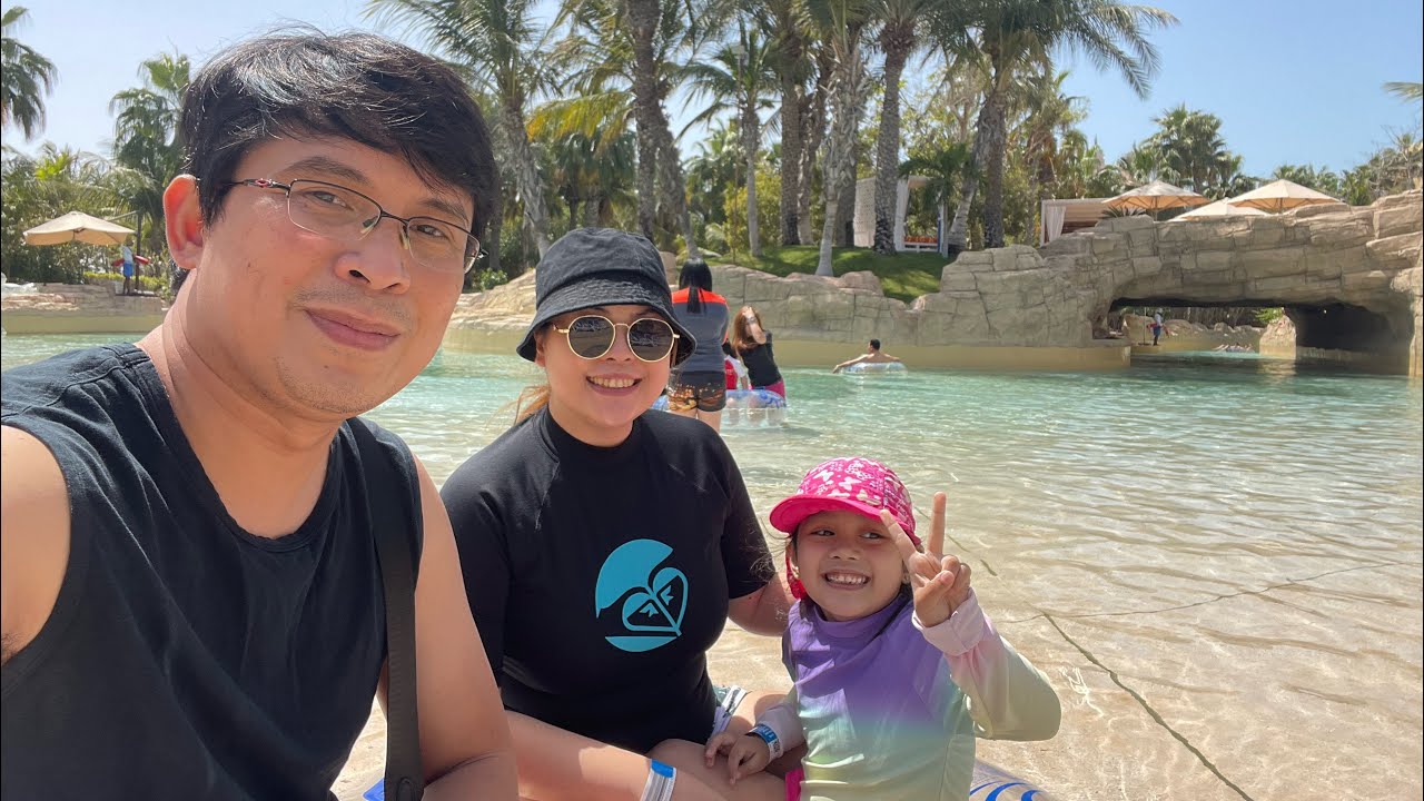 Aquaventure Atlantis Dubai: Lazy river 💦💦💦