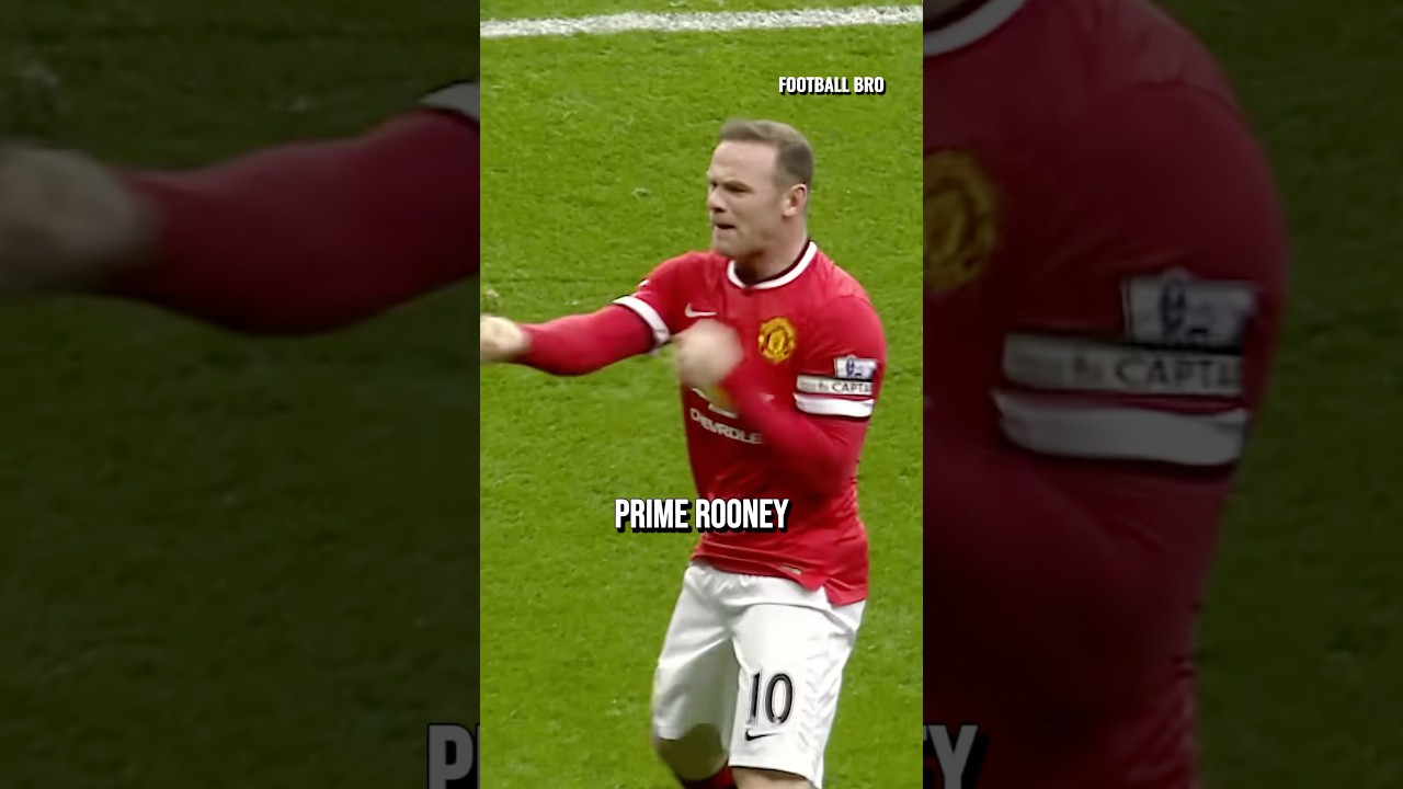 prime Rooney or prime Ronaldo? 😳