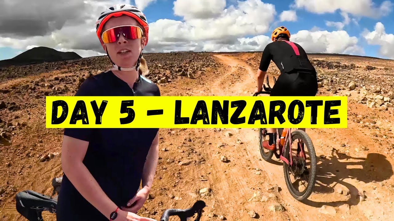She SMOKED Them! Lanzarote Gravel Cyclng