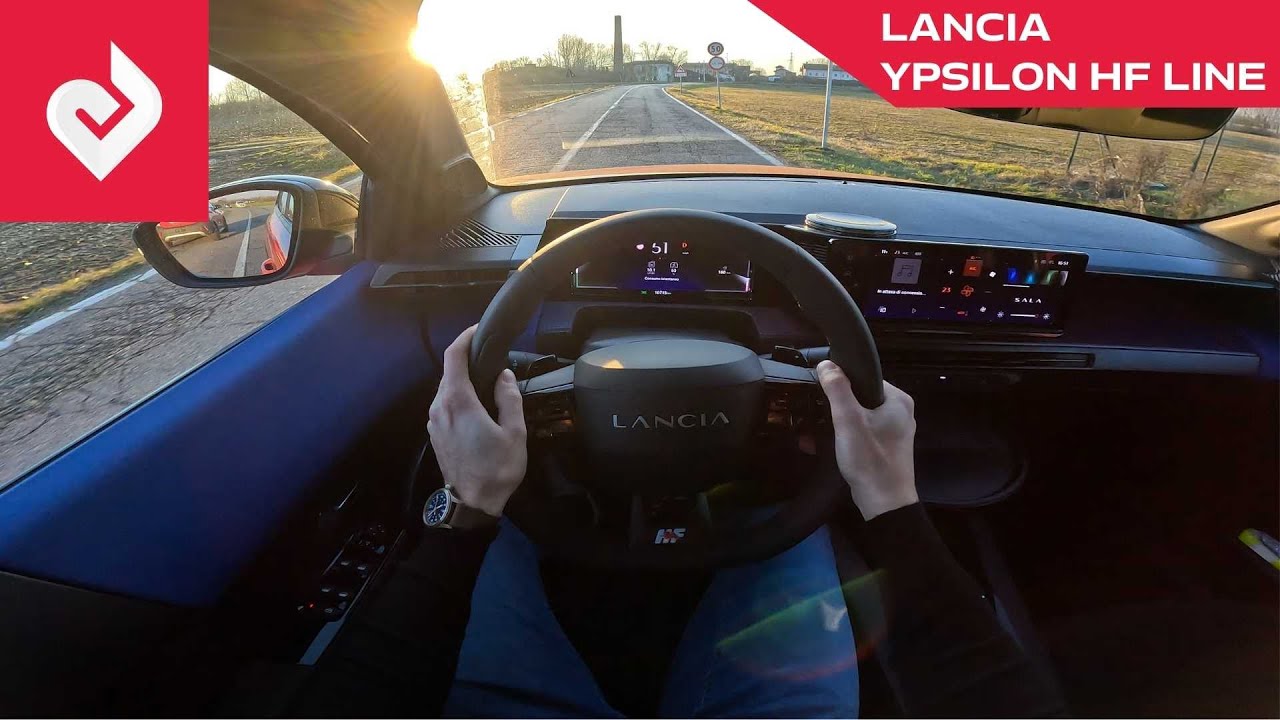 POV Lancia Ypsilon HF Line 2026 | Walkaround, Interior, Driving, Acceleration