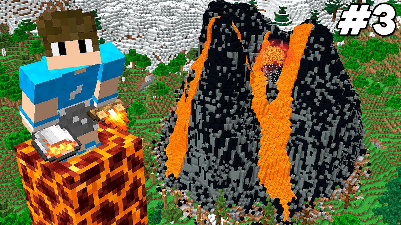 7 DESASTRES NATURAIS NO MINECRAFT