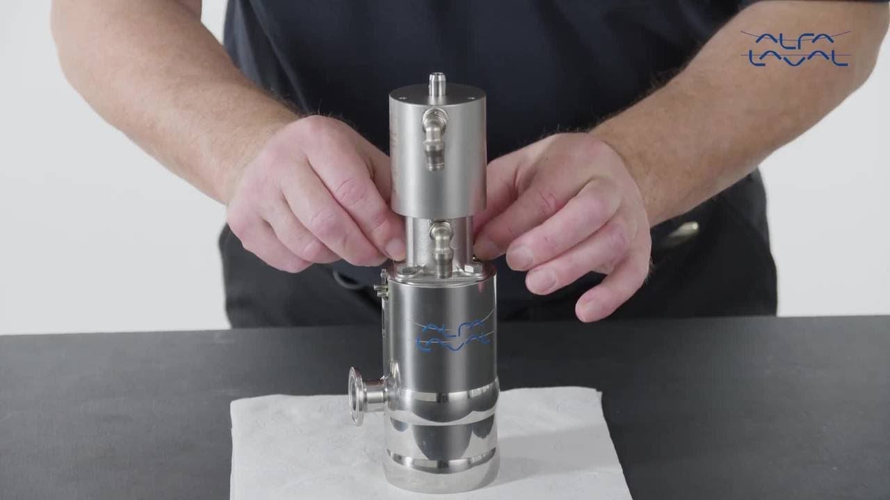 360° Service & Maintenance video: Alfa Laval PlusClean - assemble