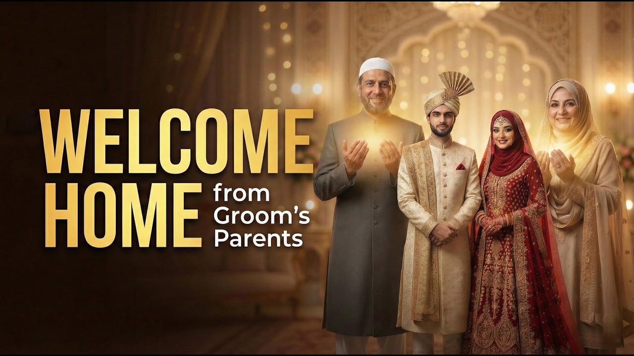 Islamic Wedding Nasheed for Nikah | Bride Welcomed by Groom’s Parents