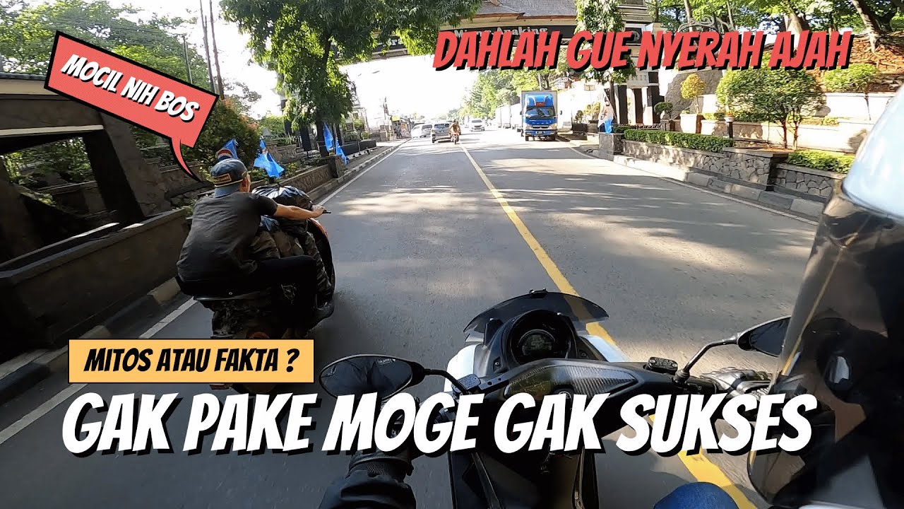 MOTOVLOG PEMULA PAKE MOGE LEBIH CEPAT SUKSES, MITOS atau FAKTA