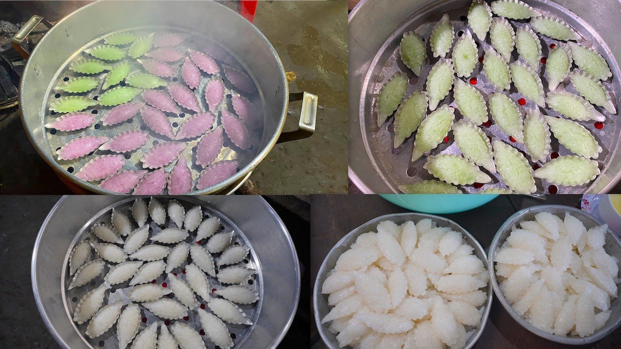 Cách làm bánh bò rễ tre Cà Mau đơn giản và cực đẹp