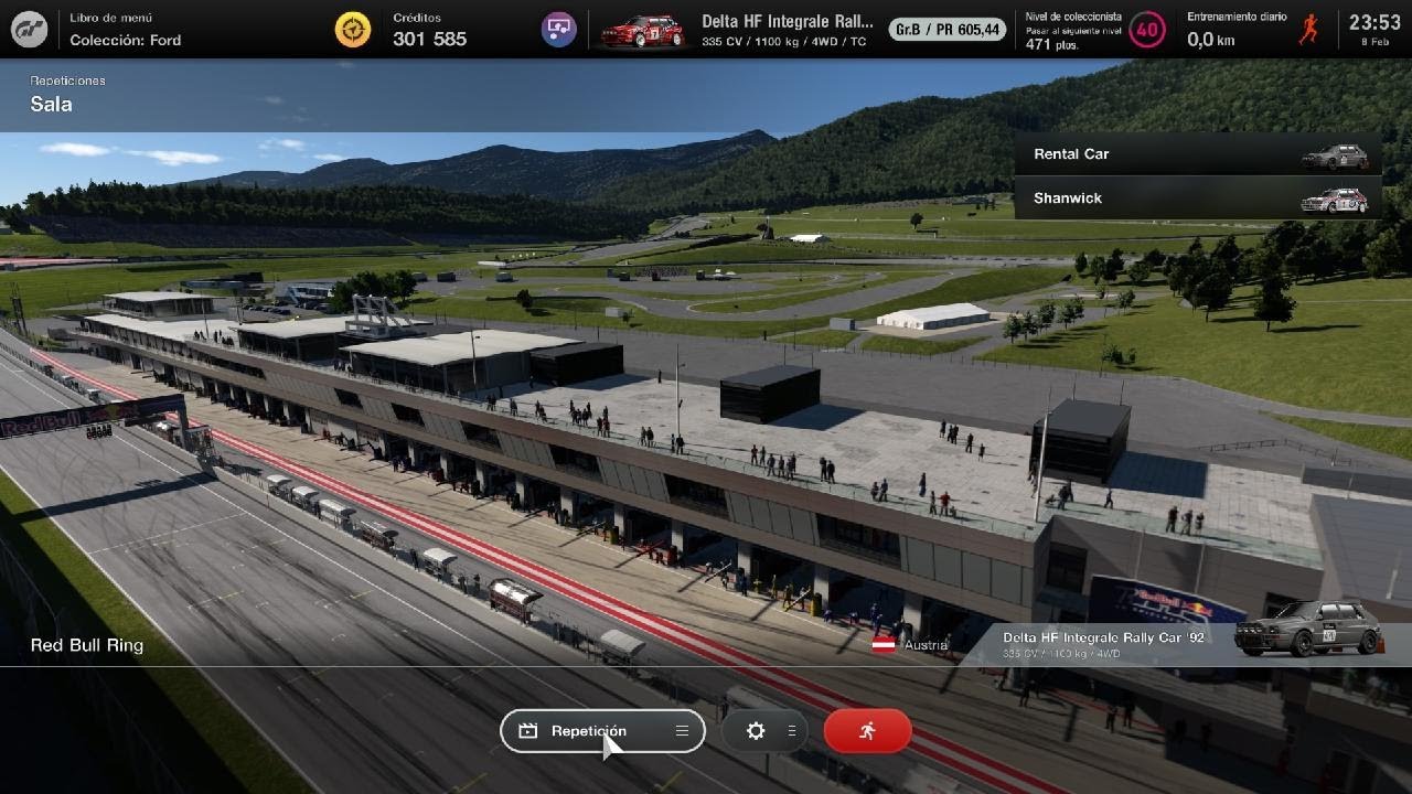 Gran Turismo 7 (GT7) Red Bull Ring G29 - Lancia Delta HF Integrale - 2026-02-07 1536h