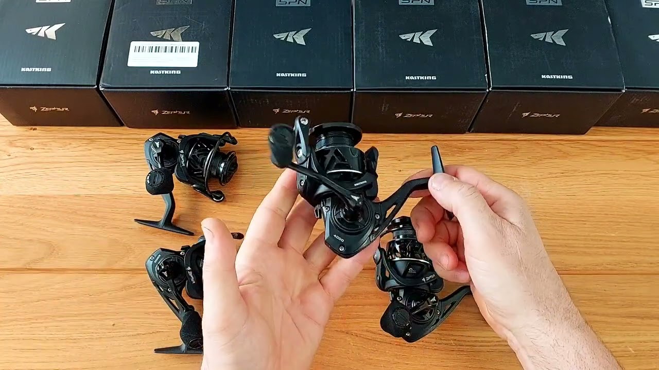 KastKing Zephyr - Лучшая бюджетная катушка для вашего спиннинга.