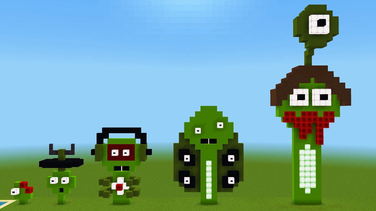 Evloution Green Sprunki Add-on In Minecraft PE