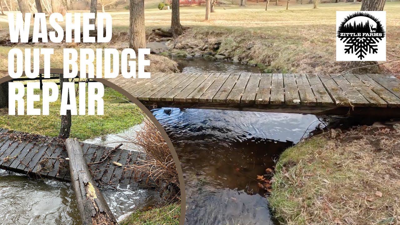 Washed Out Bridge Repair