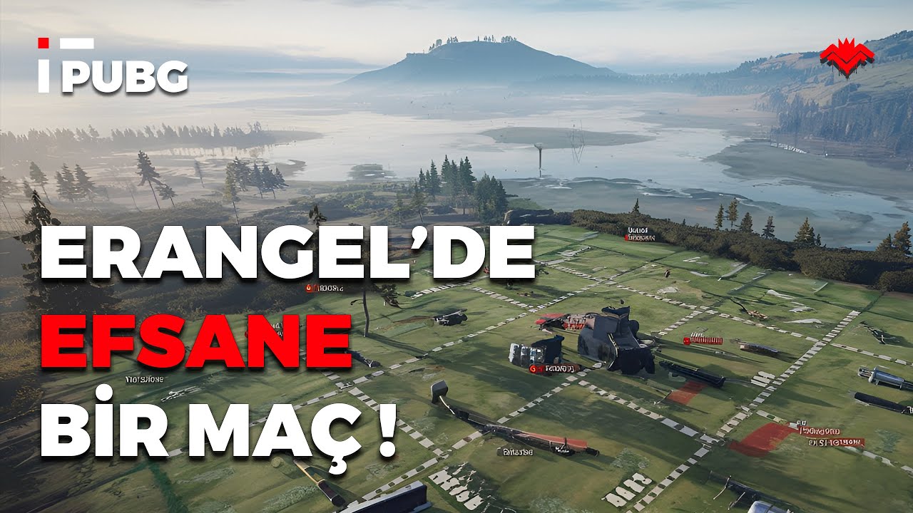 ERANGEL'DE EFSANE BİR MAÇ! - #PUBG #SOLO