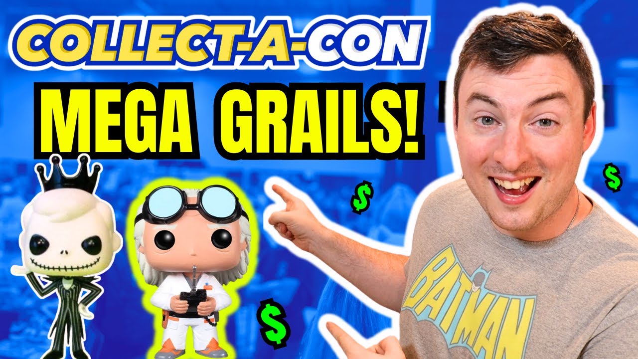 We Found MEGA Funko Pop Grails At Collect-A-Con!