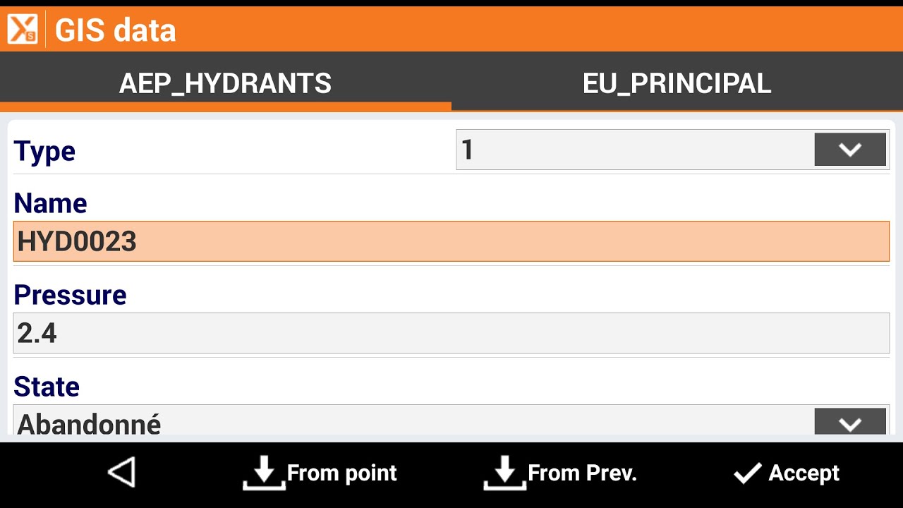 Modulo GIS di X-PAD Ultimate