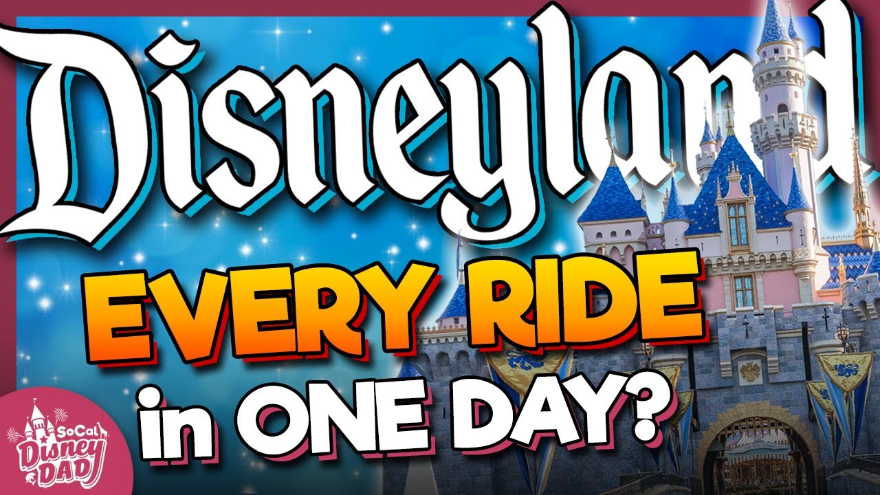 Can We Ride EVERY RIDE at Disneyland in ONE DAY in 2025!?
