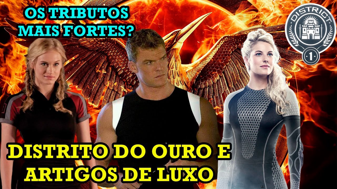JOGOS VORAZES - DISTRITO 1 LUXO E RIQUEZAS | História, geografia, importância e tributos.