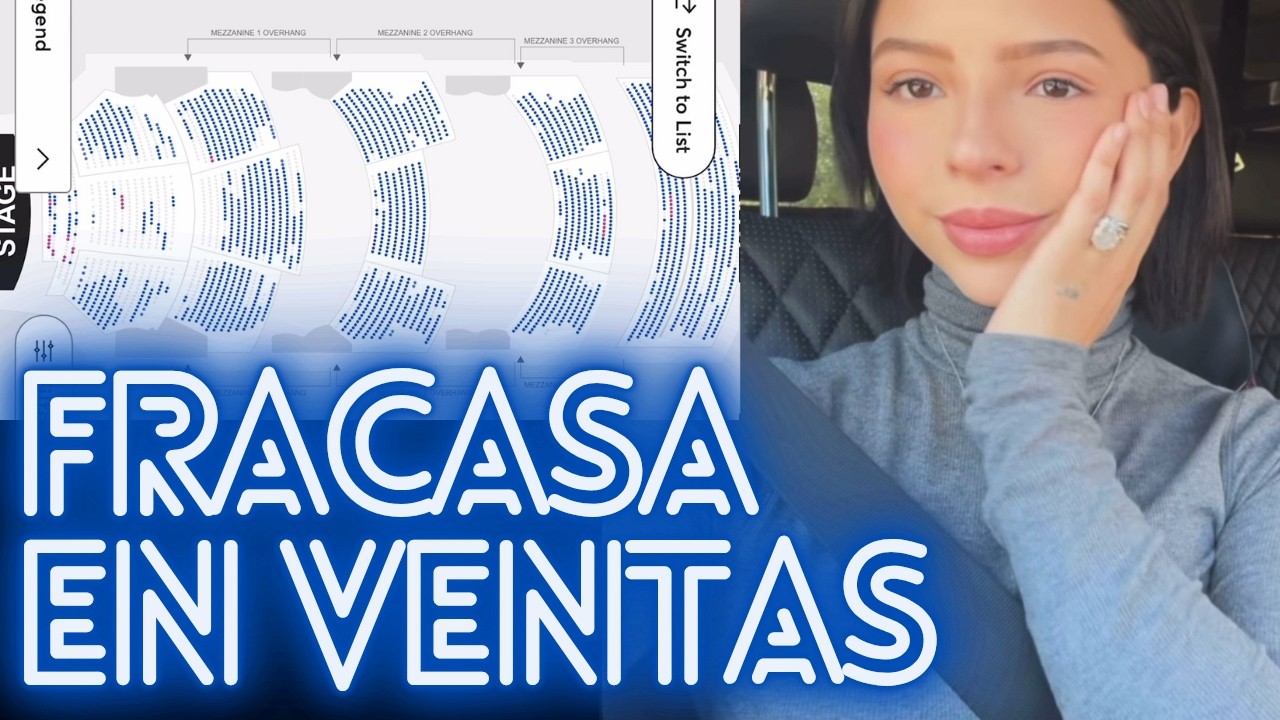 &Aacute;NGELA AGUILAR FRACASA EN VENTAS!&iquest;QU&Eacute; EST&Aacute; PASANDO CON EL TOUR DE &Aacute;NGELA AGUILAR? CHISME RESUMEN