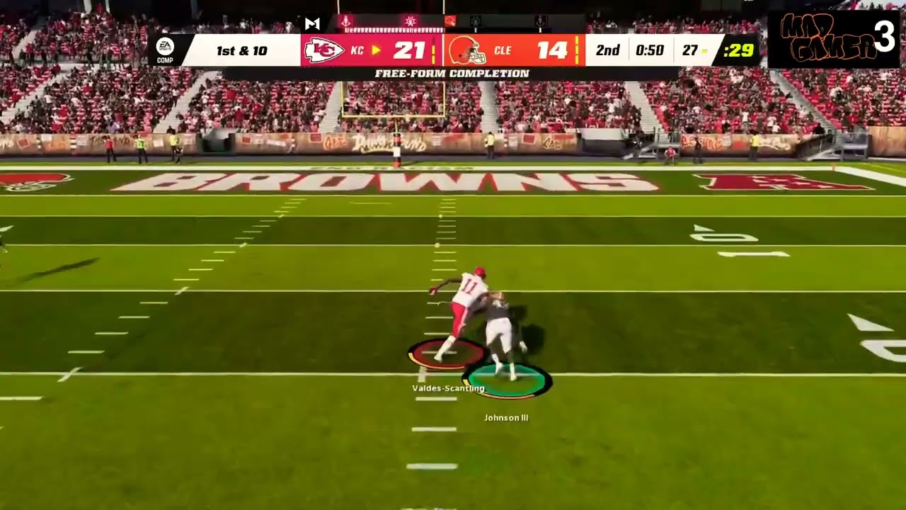 Madden 23 one play touchdown!!