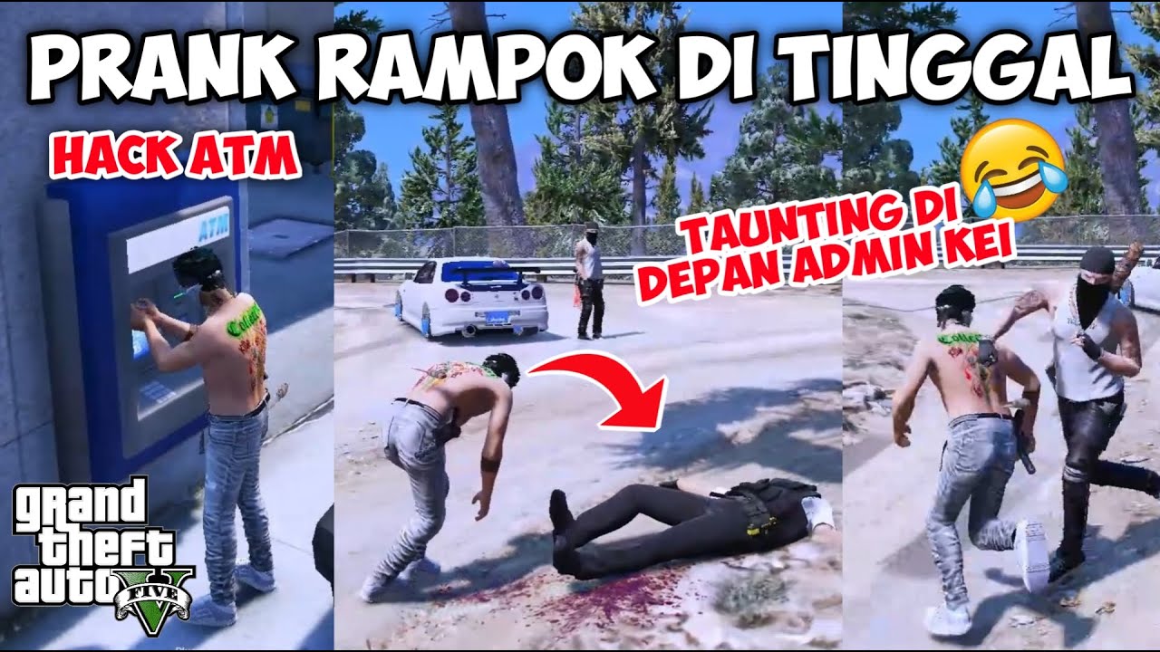 PRANK DI TINGGAL RAMPOK SAMA KEI & VITO !! ISCO RAJA TAUNTING IS BACK WKWK !! GTA 5 ROLEPLAY