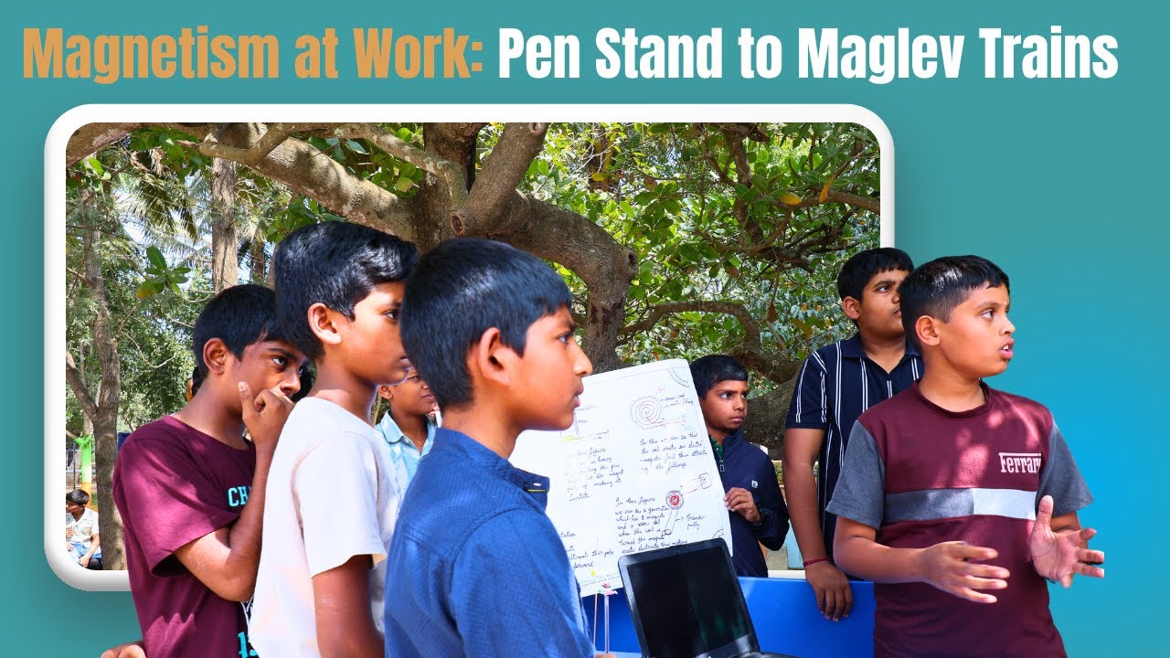 Magnetism at Work: Pen Stand to Maglev Trains | Project Tarang | ISPF