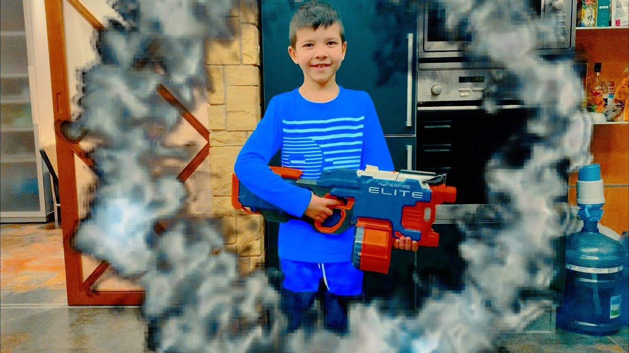 NERF Битва и спиннер открывающий портал