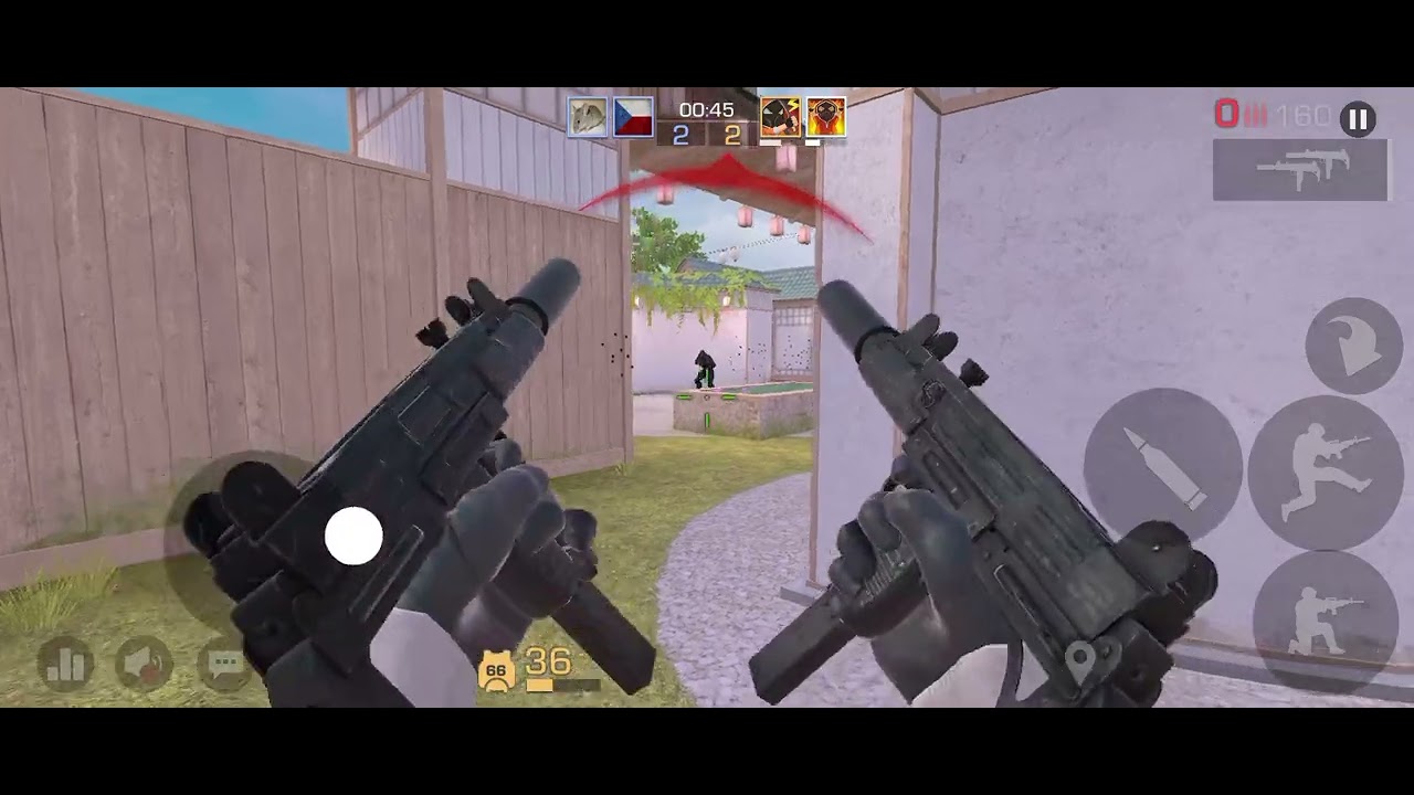 Hraju s kamarádama 2v2 ve Standoffu 