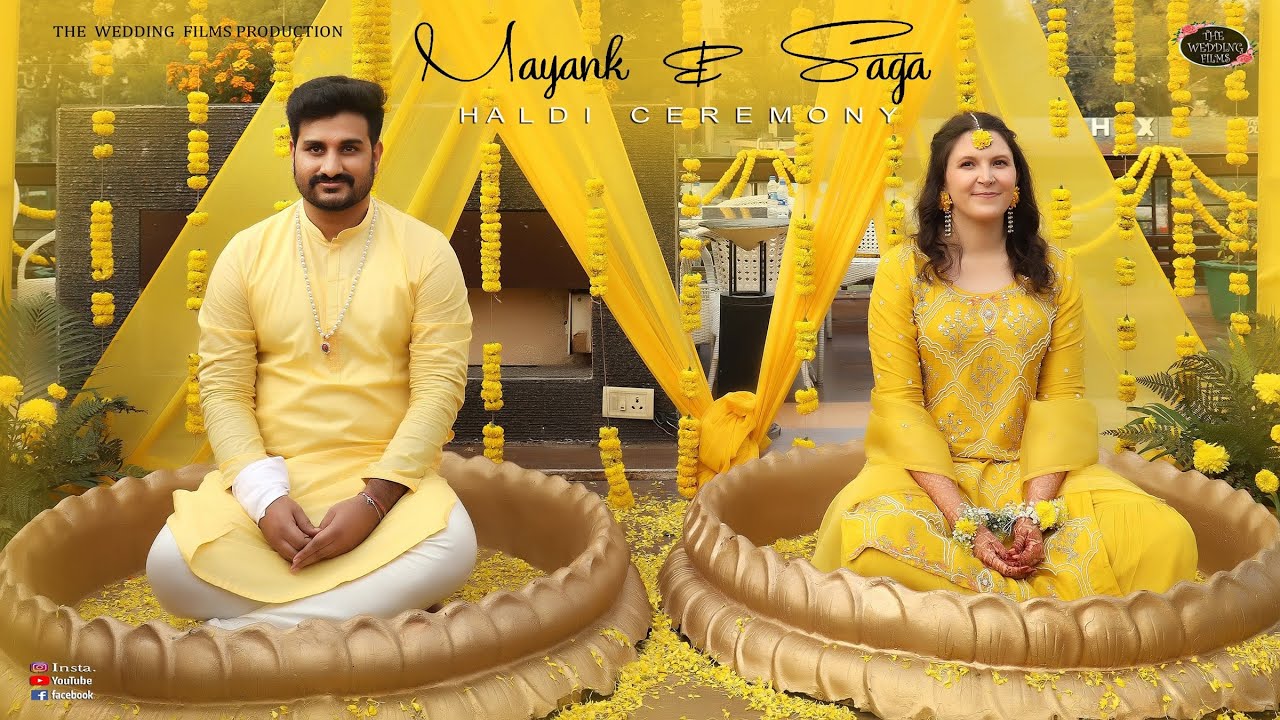 HALDI HIGHLIGHT  FILM  I  MAYANK  &  SAGA  I MOUNTVIEW  CHANDIGARH  I THE  WEDDING FILMS CHANDIGARH