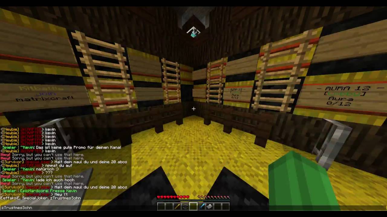 SpecialJoker, EpicHardcore und 2kCRAFTER Beleidigen