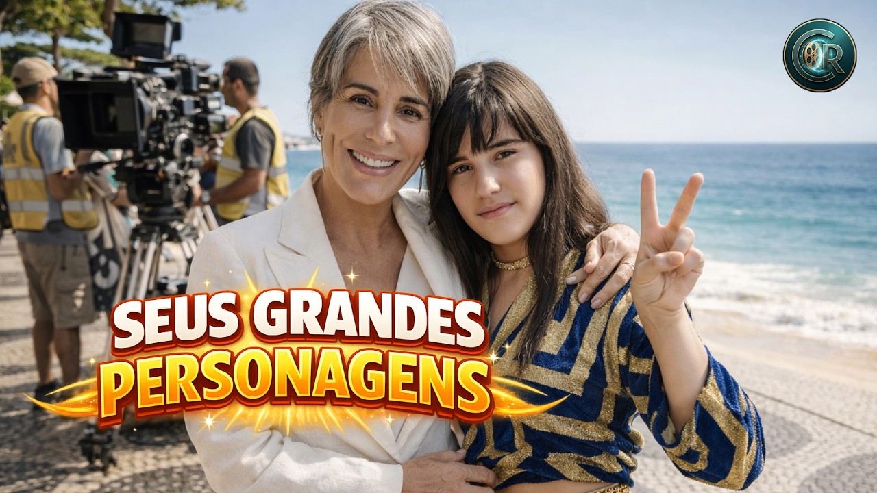 Glória Pires Recebe Suas Personagens em Animação