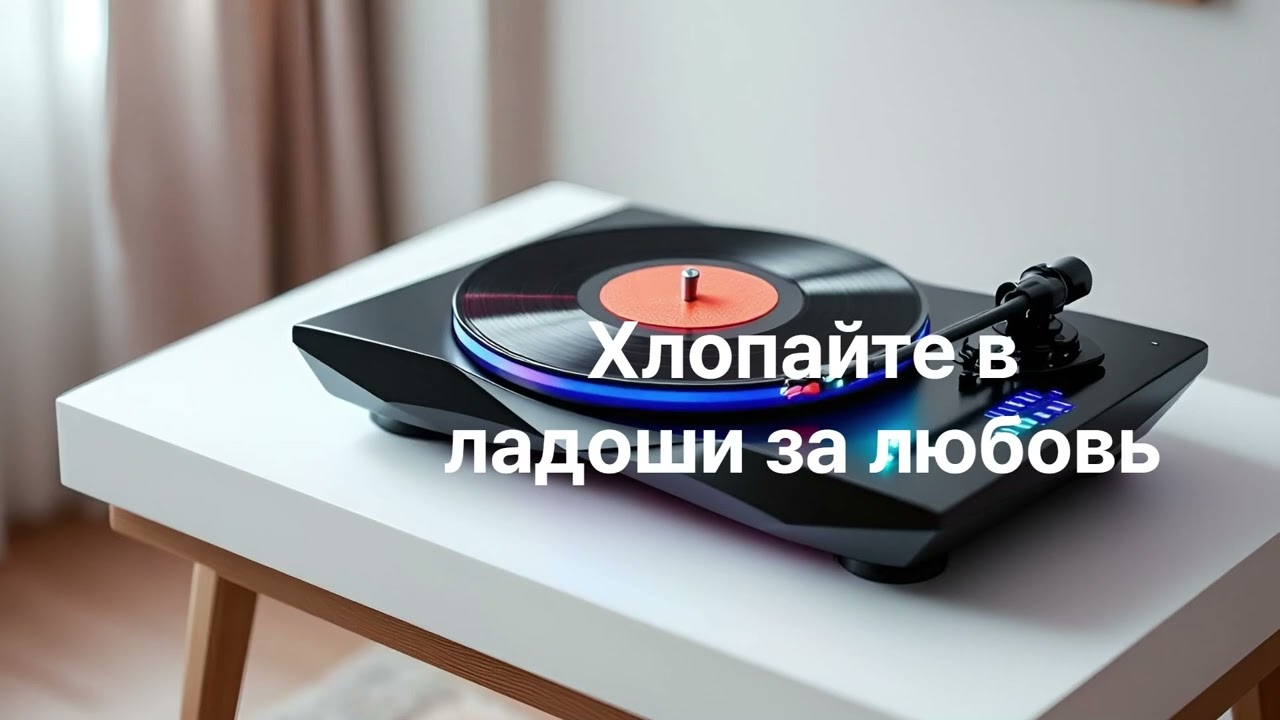 Хлопайте в ладоши за любовь  / AI  MUSIC  (ggm&energizingplunderphonics120)