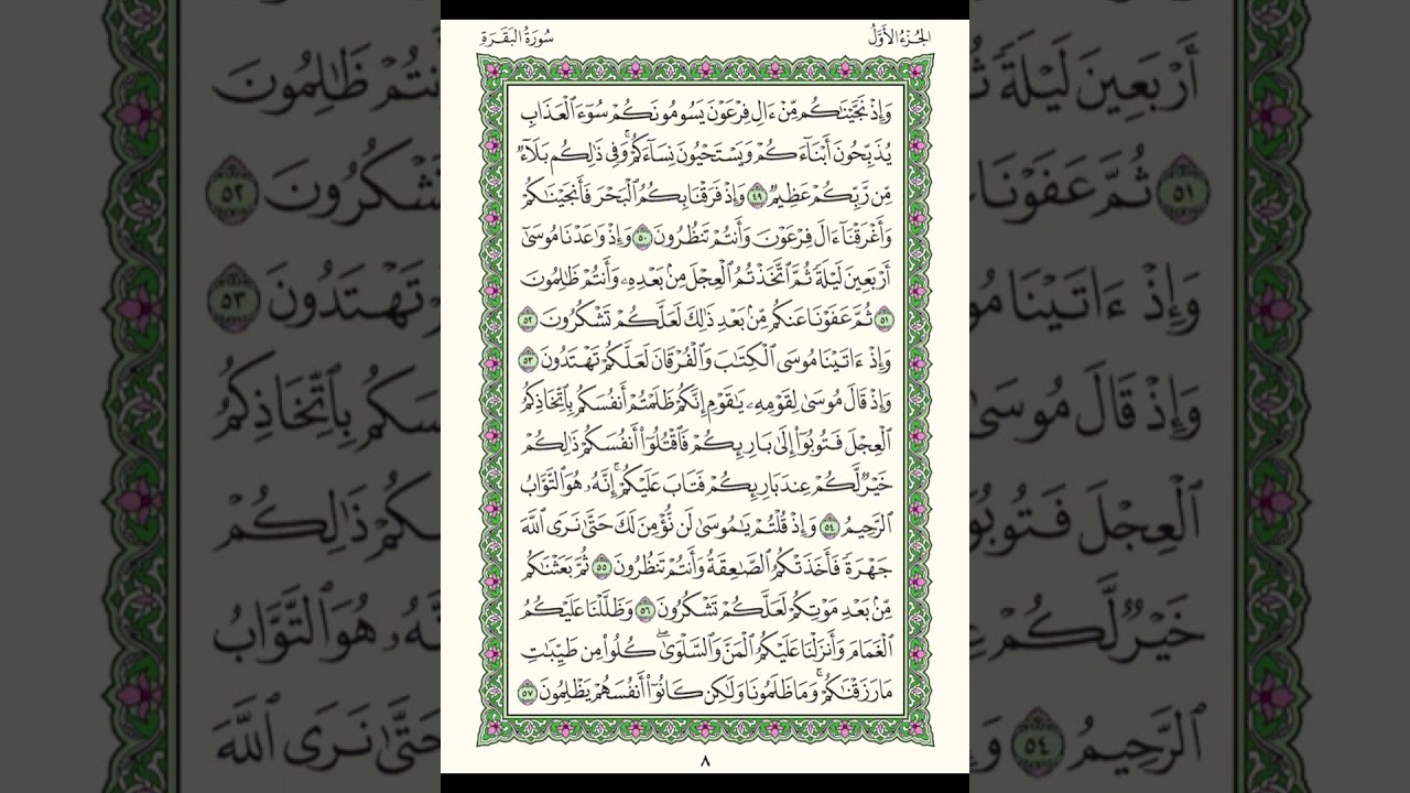سورة البقرة صفحة 8 و 9 -  بصوت المقرئ هيثم الدخين