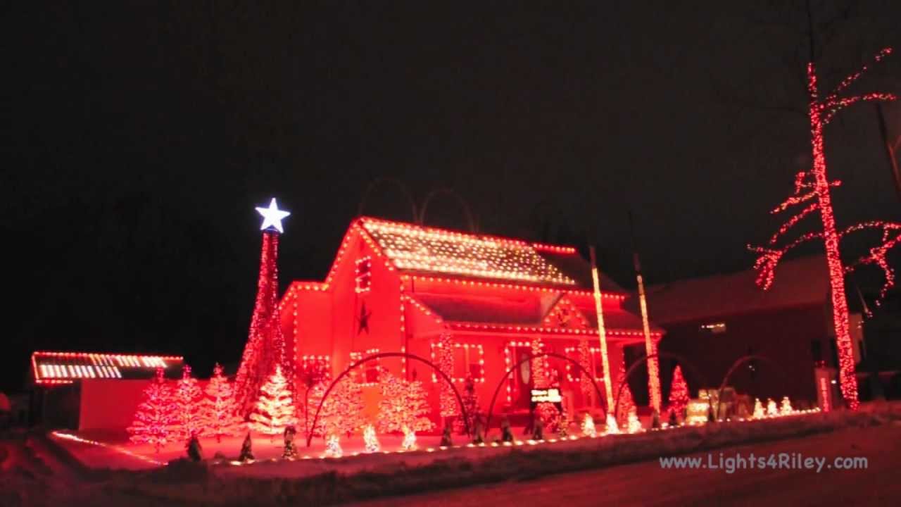 Mister Sandman - Pomplamoose - Lights For Riley 2012 Christmas Light Display