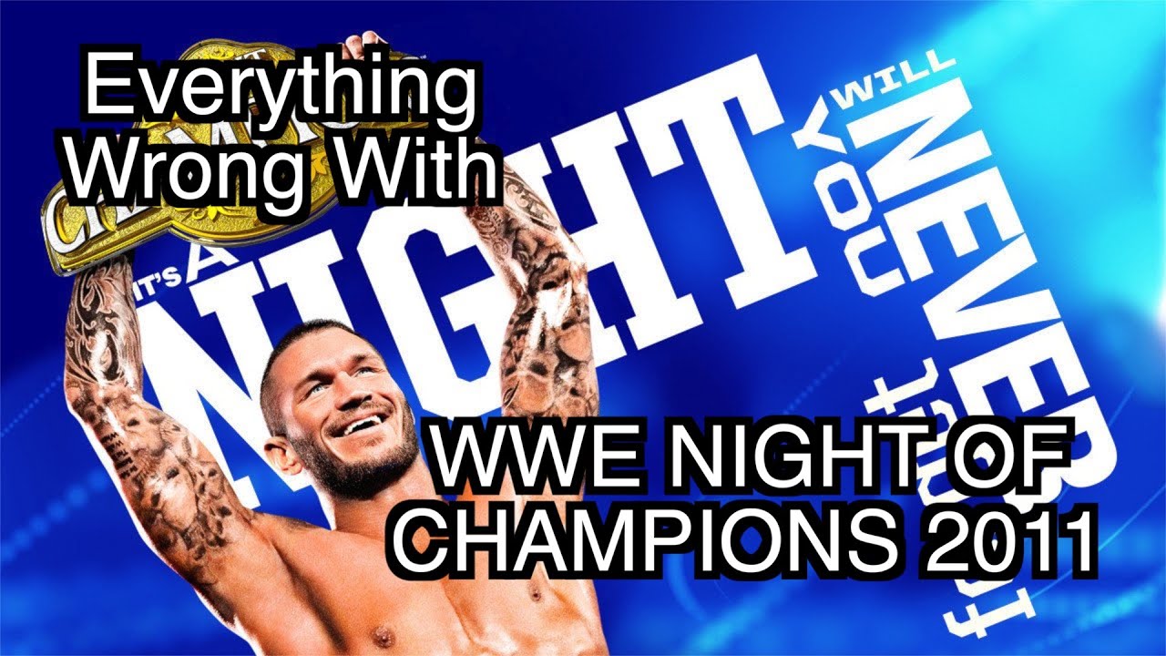 Что не так с WWE Night Of Champions 2011