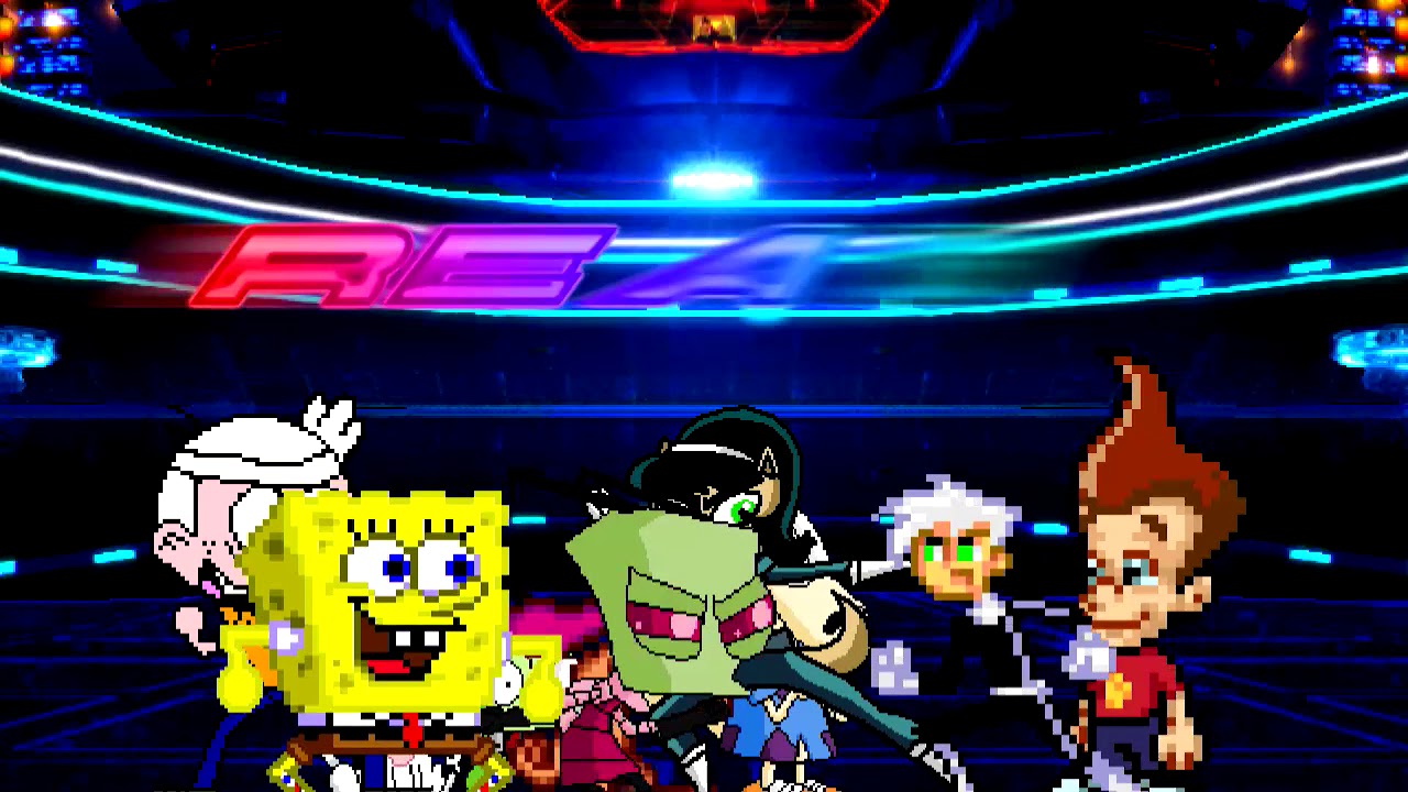 Mugen Request Nicktoons 4v4 Party 2