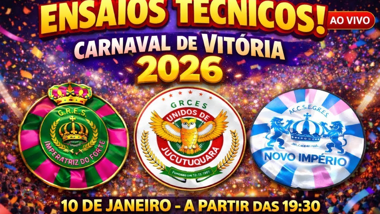 ENSAIO CARNAVAL 2026  10/01/2026 - TV Sim/SBT