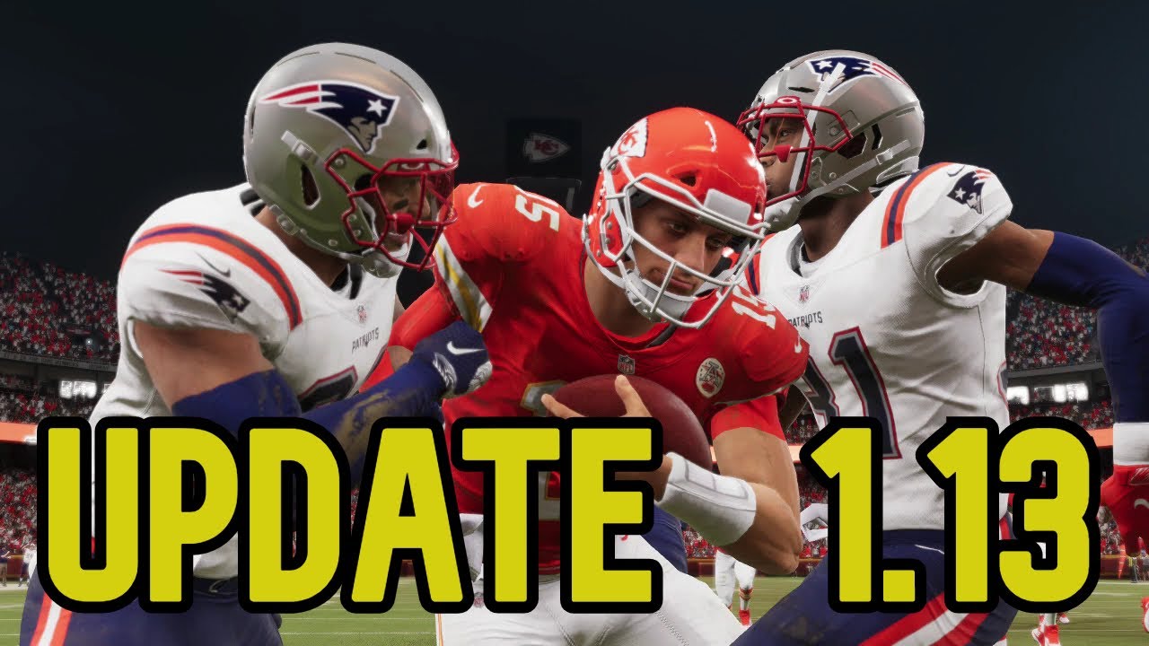 WHAT'S NEW!? Madden 21 Update 1.13 - Gameplay, Franchise & MUT Fixes Madden NFL 21