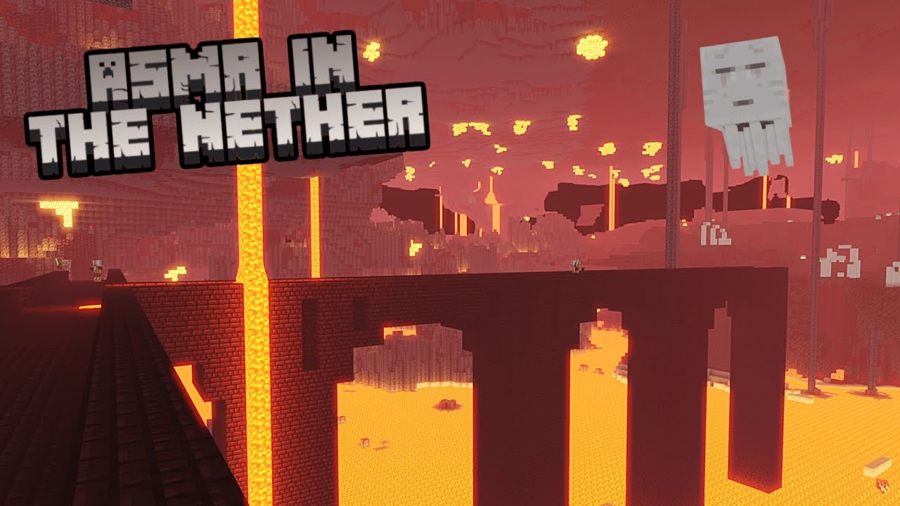 Minecraft ASMR ⛏️ Let's Explore The Nether Together! 👻 Ear to Ear Whispering