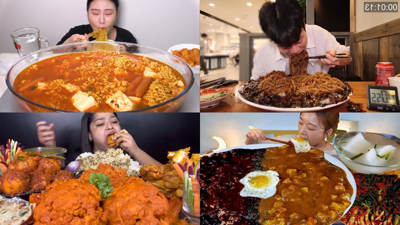 MUKBANGERS FINISHING ALL THEIR FOOD