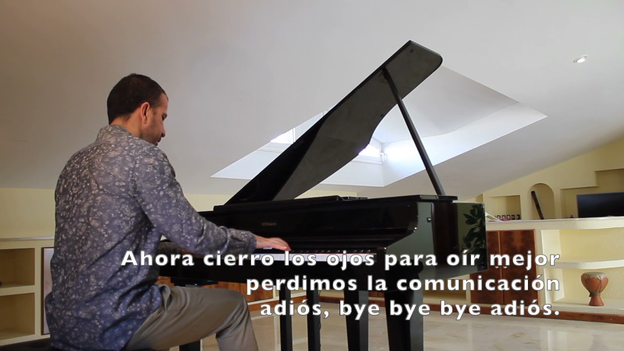 Sexy Zebras - Marte - Piano cover de Jesús Acebedo (con letra)