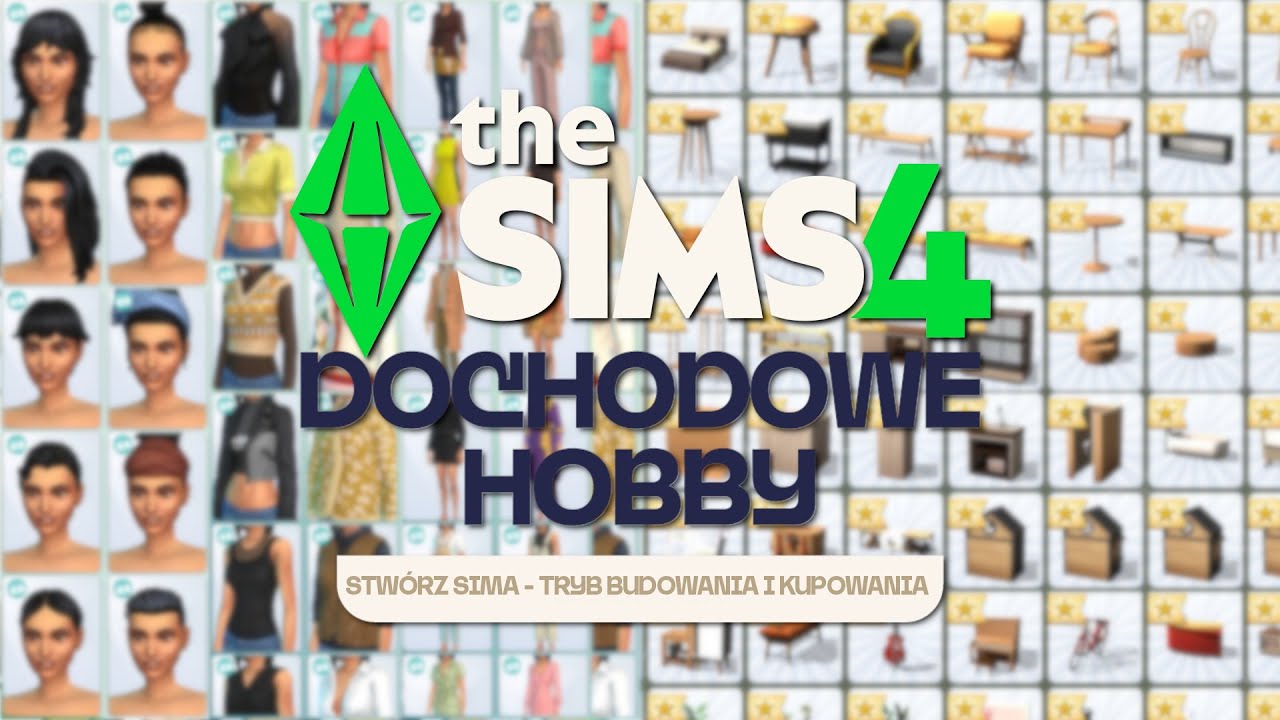 👩&zwj;💼FIRST LOOK: THE SIMS 4 DOCHODOWE HOBBY🏢 CAS I TRYB KUPOWANIA (NAJLEPSZY TRYB KUPOWANIA!)