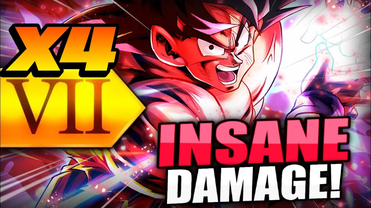 САМОЕ ВЕСЕЛОЕ, ЧТО У МЕНЯ КОГДА-ЛИБО БЫЛО!! 4x Zenkai Buffed Kaioken Goku! (Dragon Ball LEGENDS)