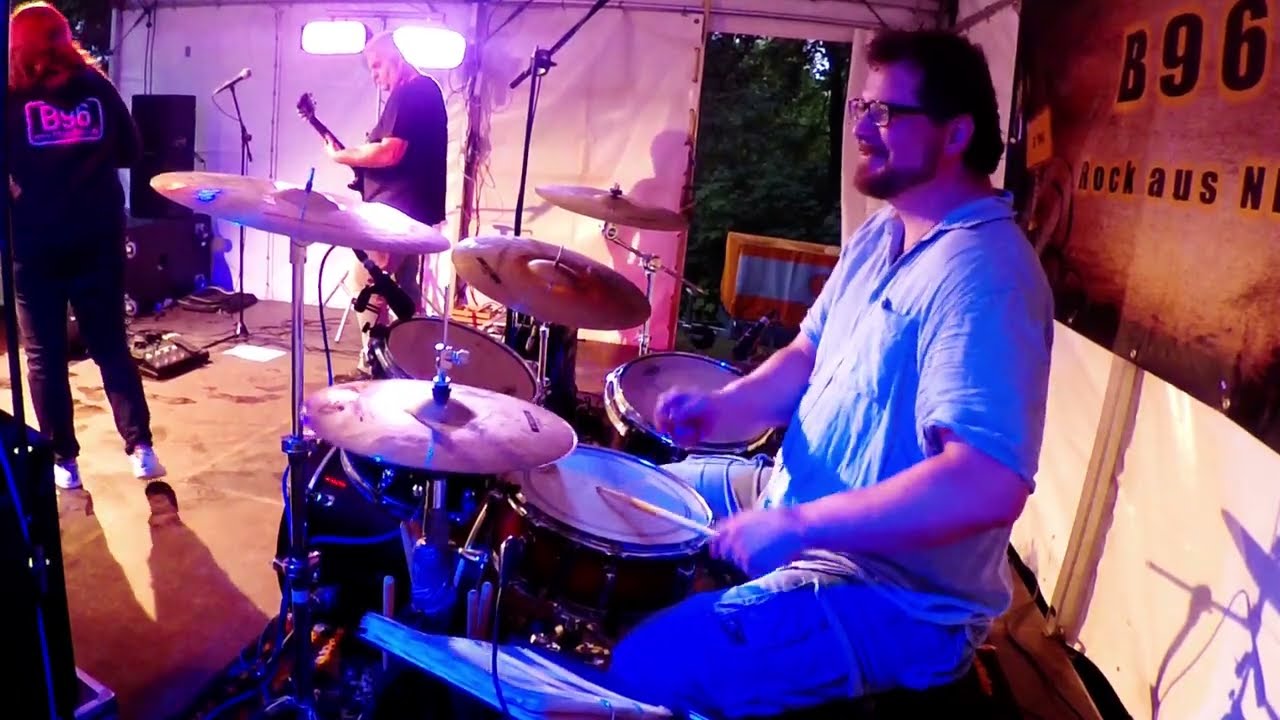 Rockin' In The Free World (Neil Young) Drum Cam / Band Cover (live)