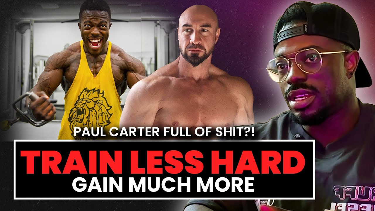 Terrence Ruffin on Training Less Hard & Gain More ala Paul Carter!